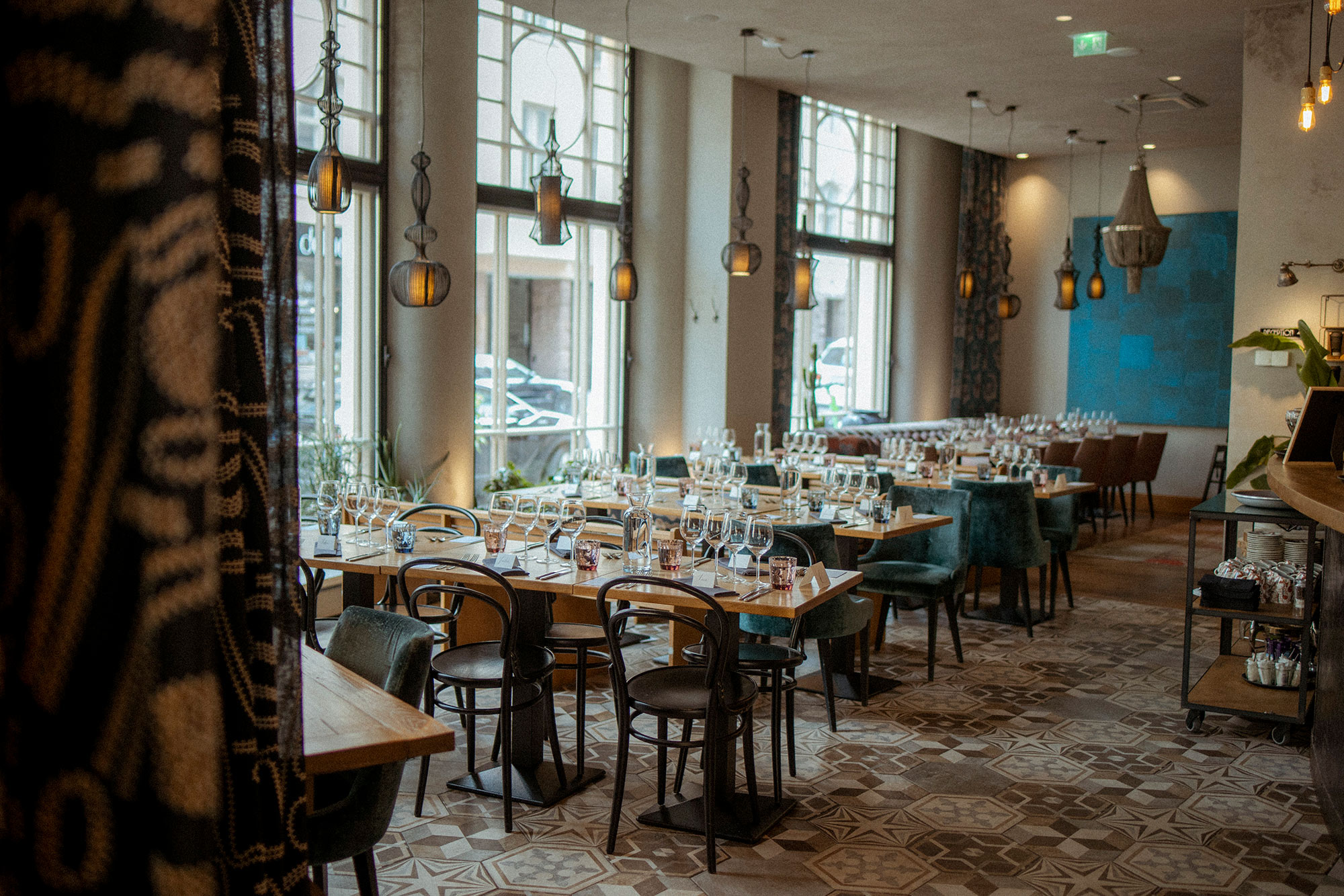 Ravintola Krog Roba juhlatilana yritysjuhliin Helsingissä